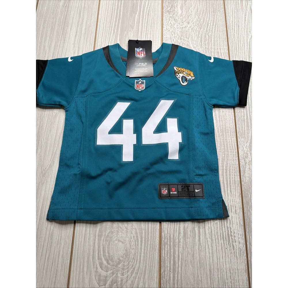 New Nike Toddler Kids Travon Walker Jacksonville Jaguars Jersey Size 2T Teal